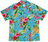 Maui Hibiscus Heliconia Men's Hawaiian Shirt